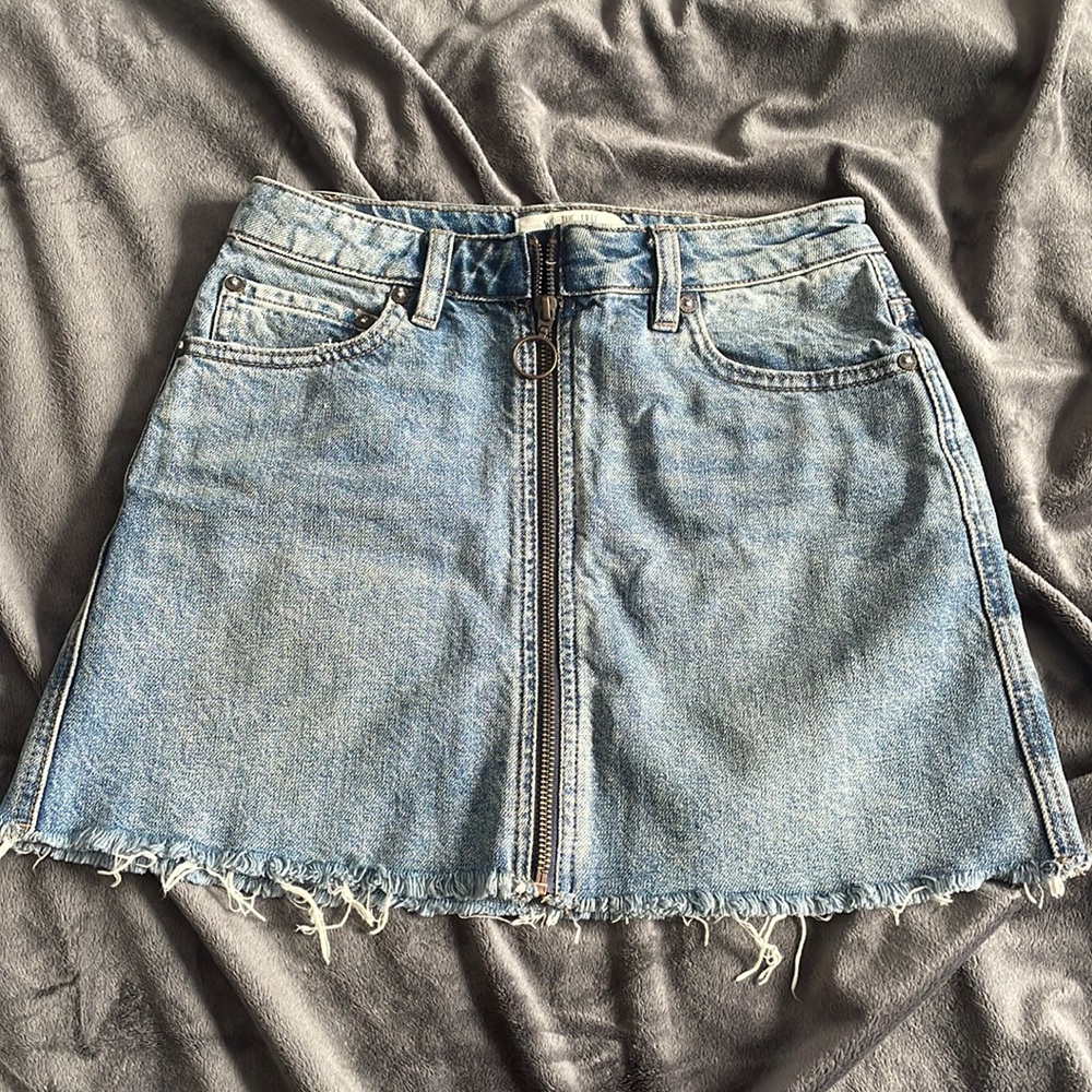 Free people Jean skirt